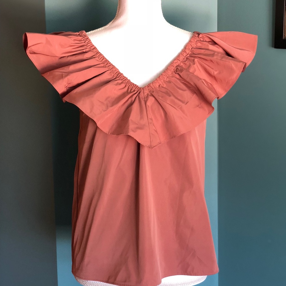 NWOT Express Ruffle Blouse